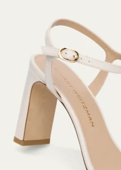 Stuart WeitzmanBabette Patent Leather Ankle-Strap Sandals