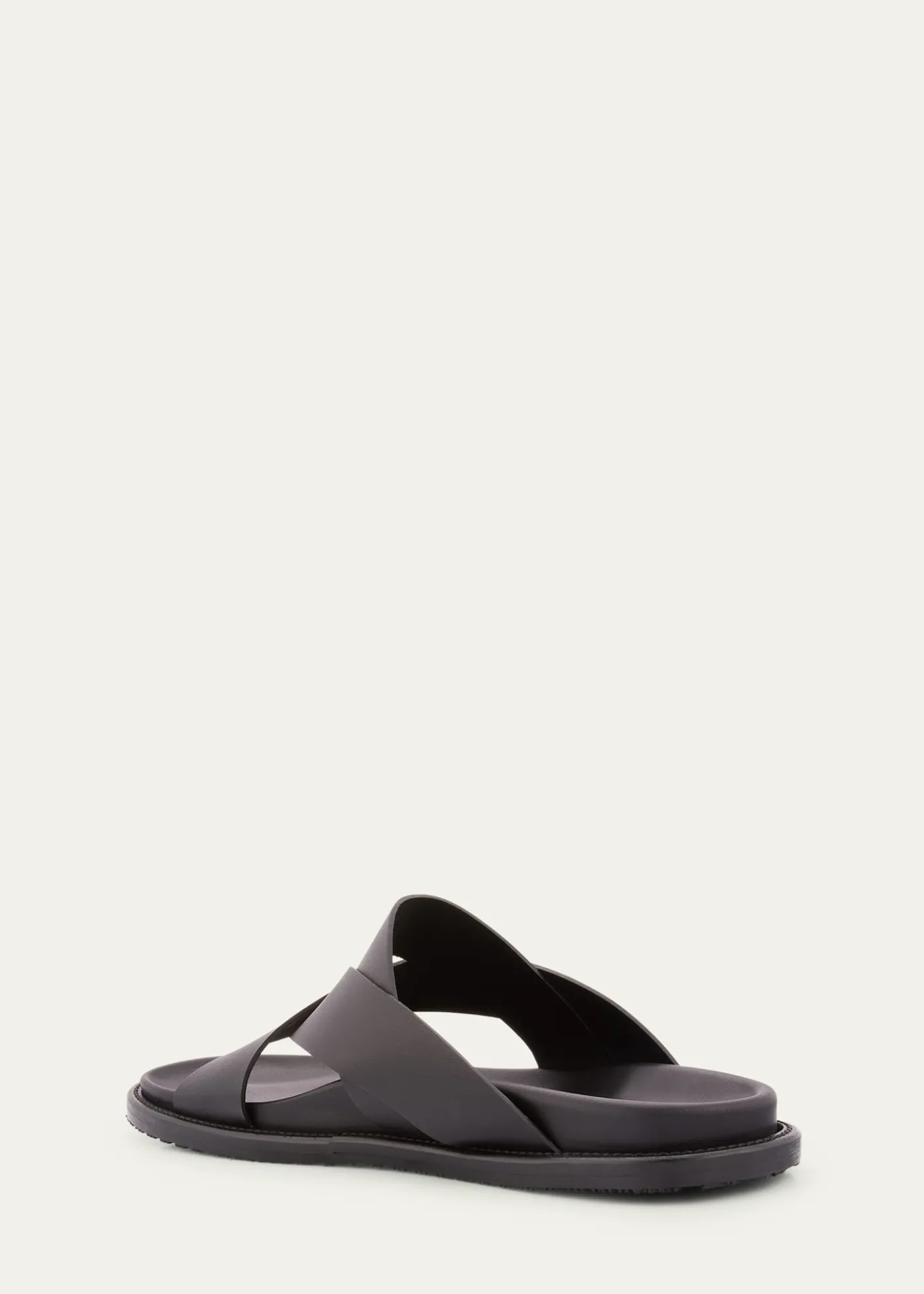 Stuart WeitzmanMen's Berkley Leather Criss-Cross Slide Sandals