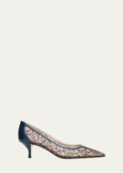 Stuart Weitzman50mm Stuart Power Lace Pumps