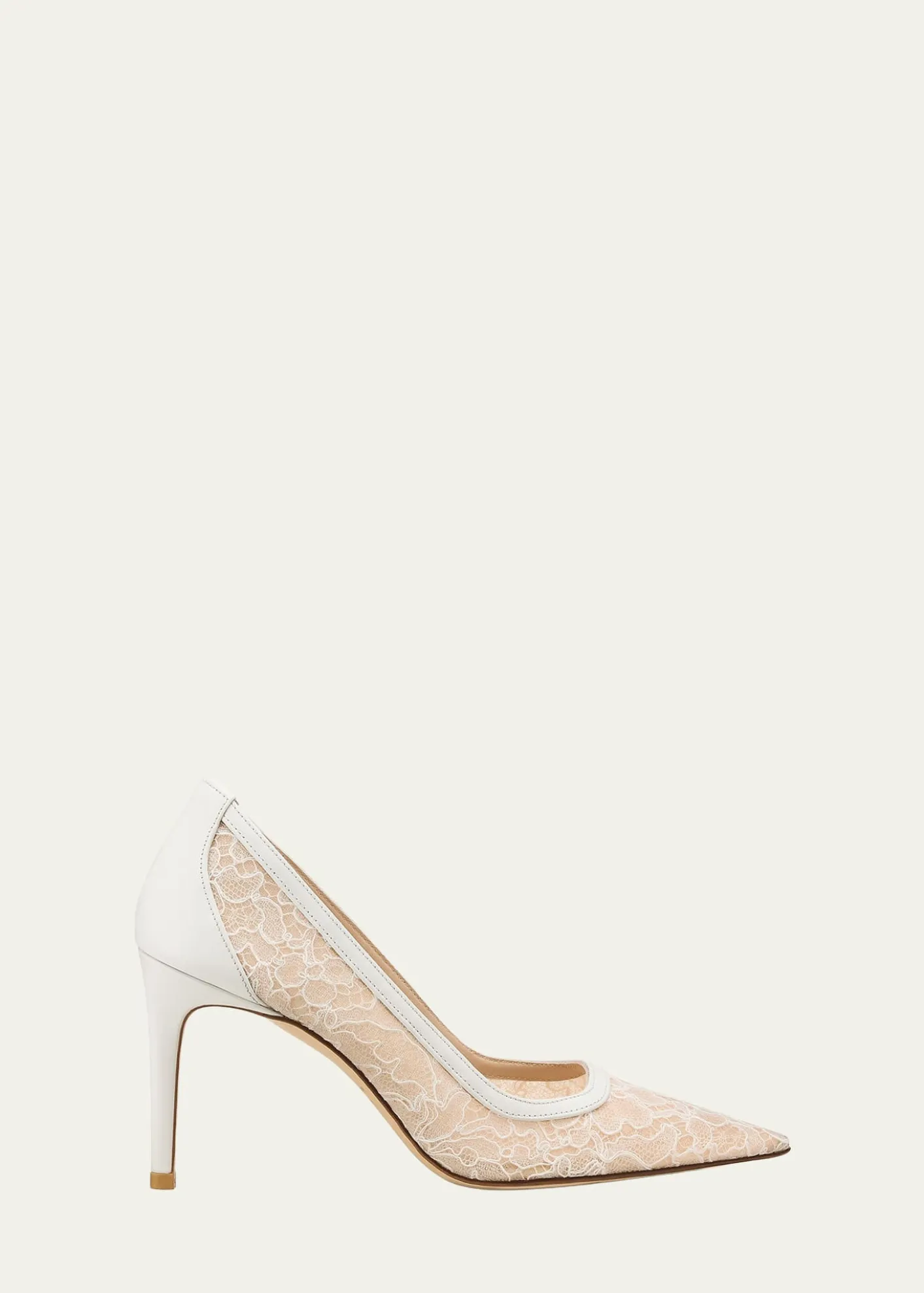 Stuart Weitzman85mm Stuart Power Lace Pumps