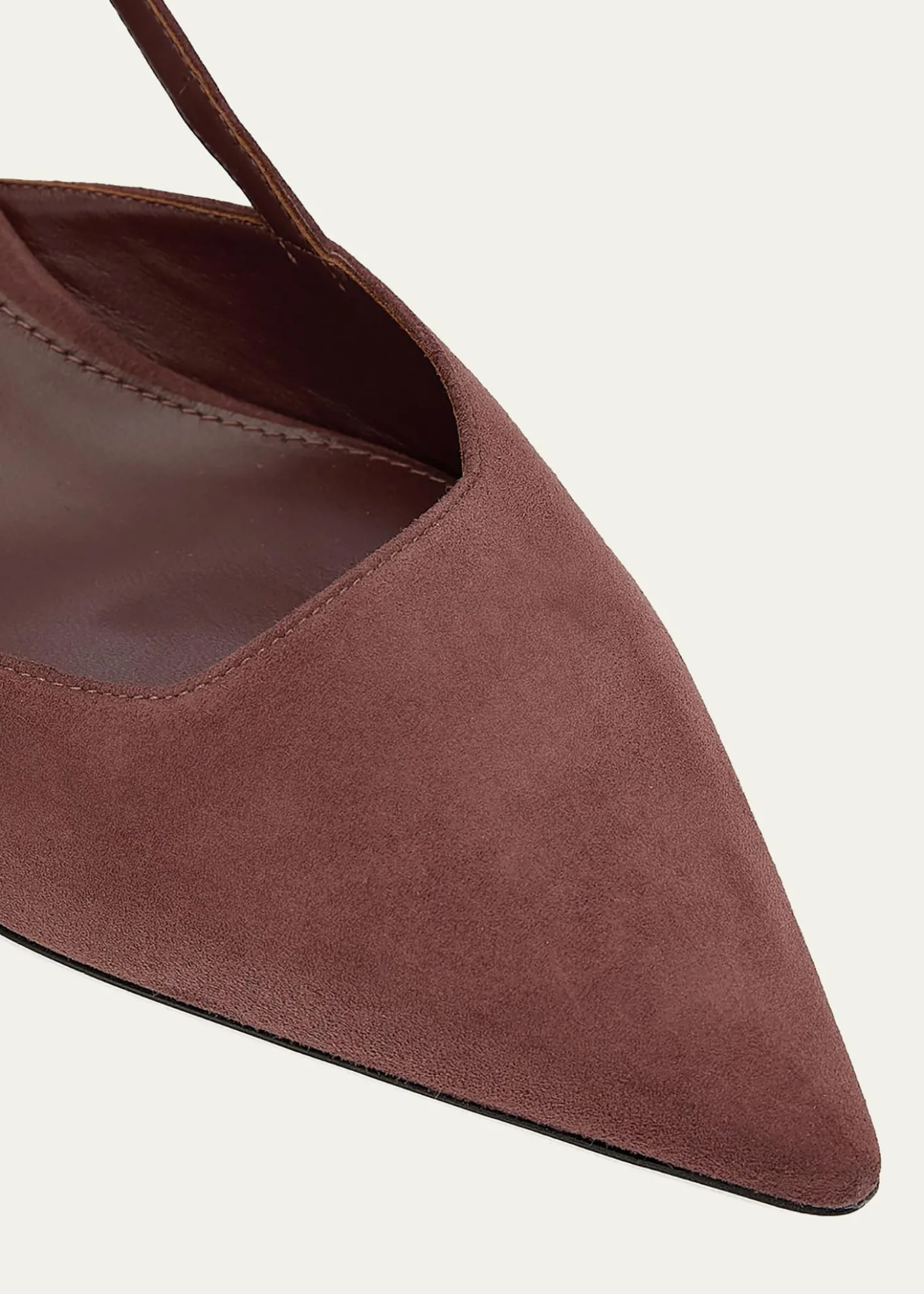 Stuart Weitzman50mm Vinnie Suede Slingback Pumps