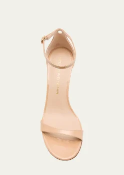 Stuart WeitzmanNudist Ii 75 Patent Leather Sandals