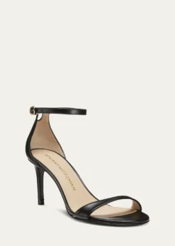 Stuart WeitzmanNudist Leather Ankle-Strap Sandals