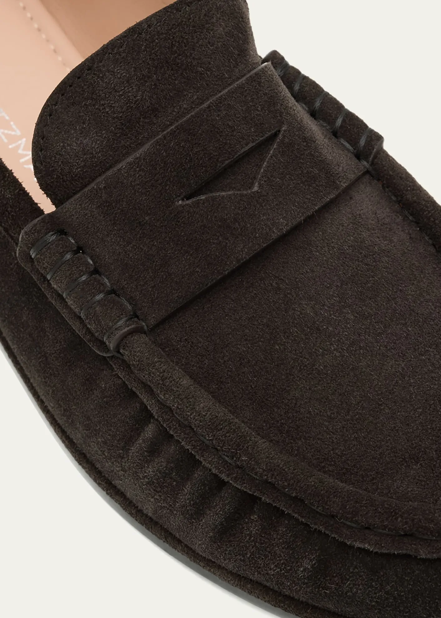 Stuart WeitzmanSpencer Suede Penny Loafers