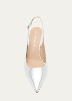 Stuart WeitzmanStuart Metallic Slingback Pumps
