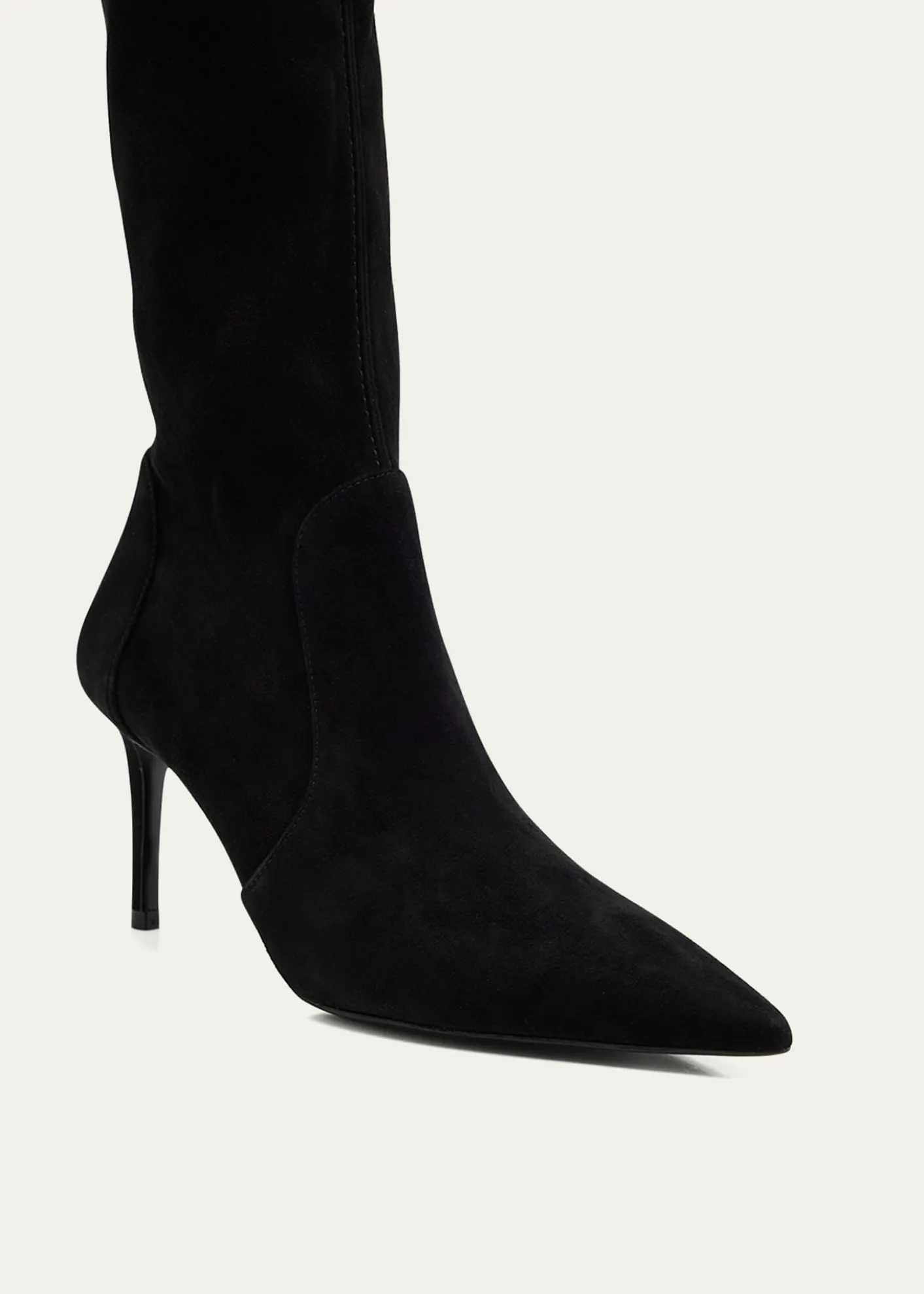 Stuart WeitzmanStuart Power Suede Stiletto Knee Boots