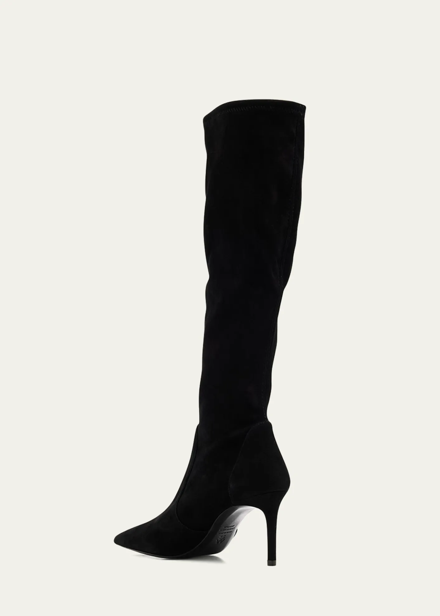Stuart WeitzmanStuart Power Suede Stiletto Knee Boots