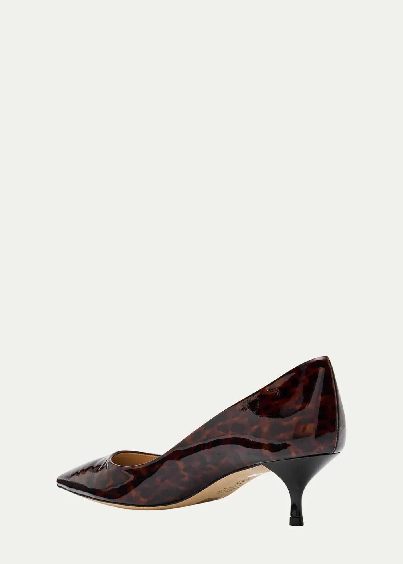 Stuart WeitzmanStuart Power Tortoise Leather Pumps