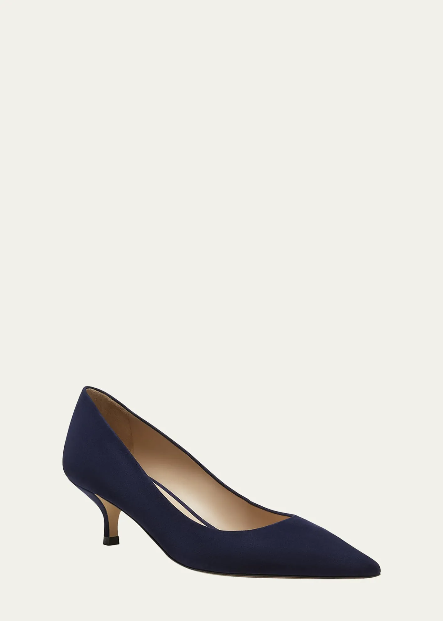 Stuart WeitzmanStuart Suede Kitten Pumps