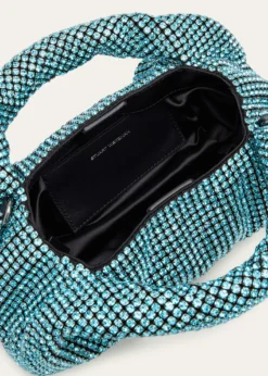 Stuart WeitzmanThe Moda Mini Shine Crystal Top-Handle Bag