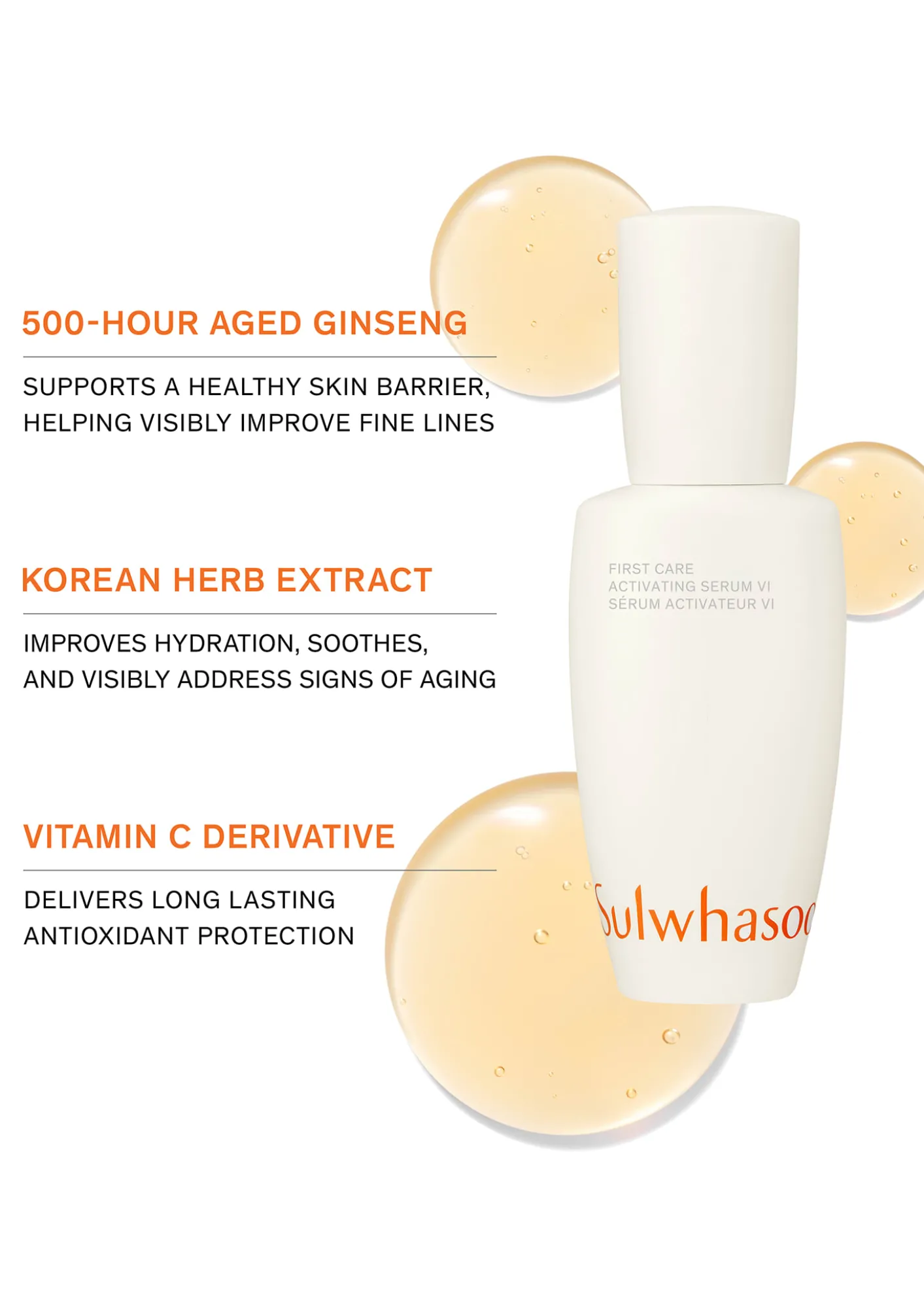SulwhasooFirst Care Activating Serum VI, 2.02 oz.
