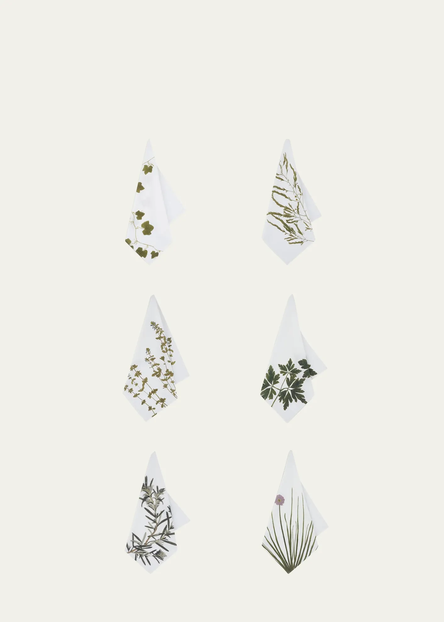 SUMMERILL & BISHOPHerbarium Napkins, Set of 6