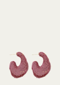 Susana VegaAria Beaded Hoop Earrings