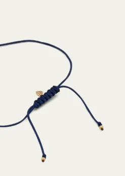 Sydney EvanDiamond Evil Eye Pull-Cord Bracelet