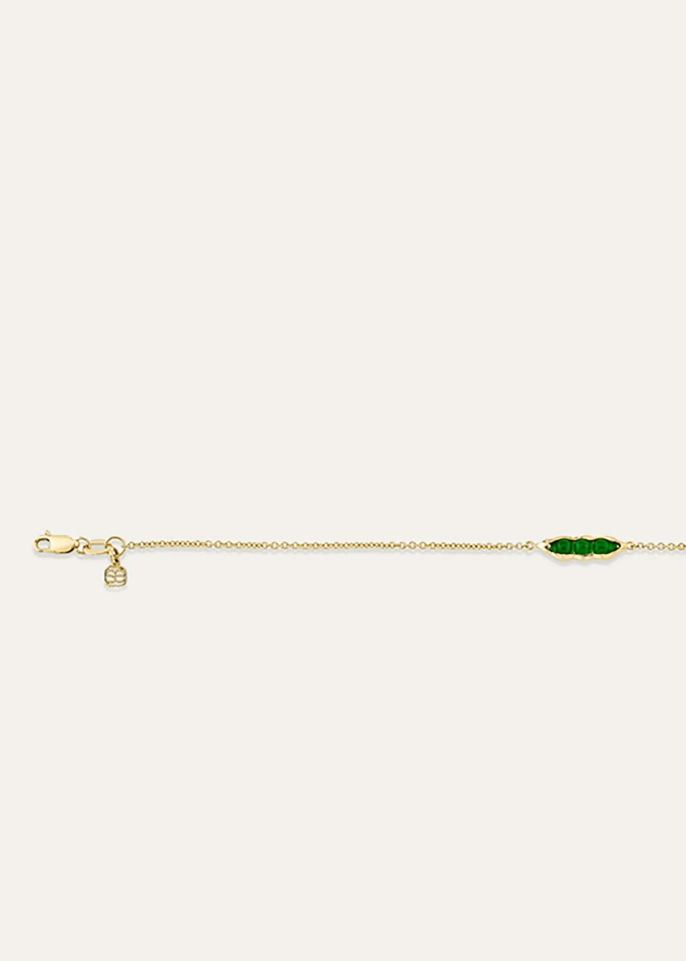 Sydney Evan14K Pea Pod Fixed Bracelet