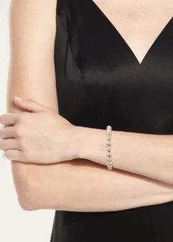 Sydney Evan14k Rose Gold Diamond Butterfly Bead Bracelet