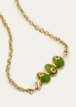 Sydney Evan14K Three Olives Fixed Bracelet