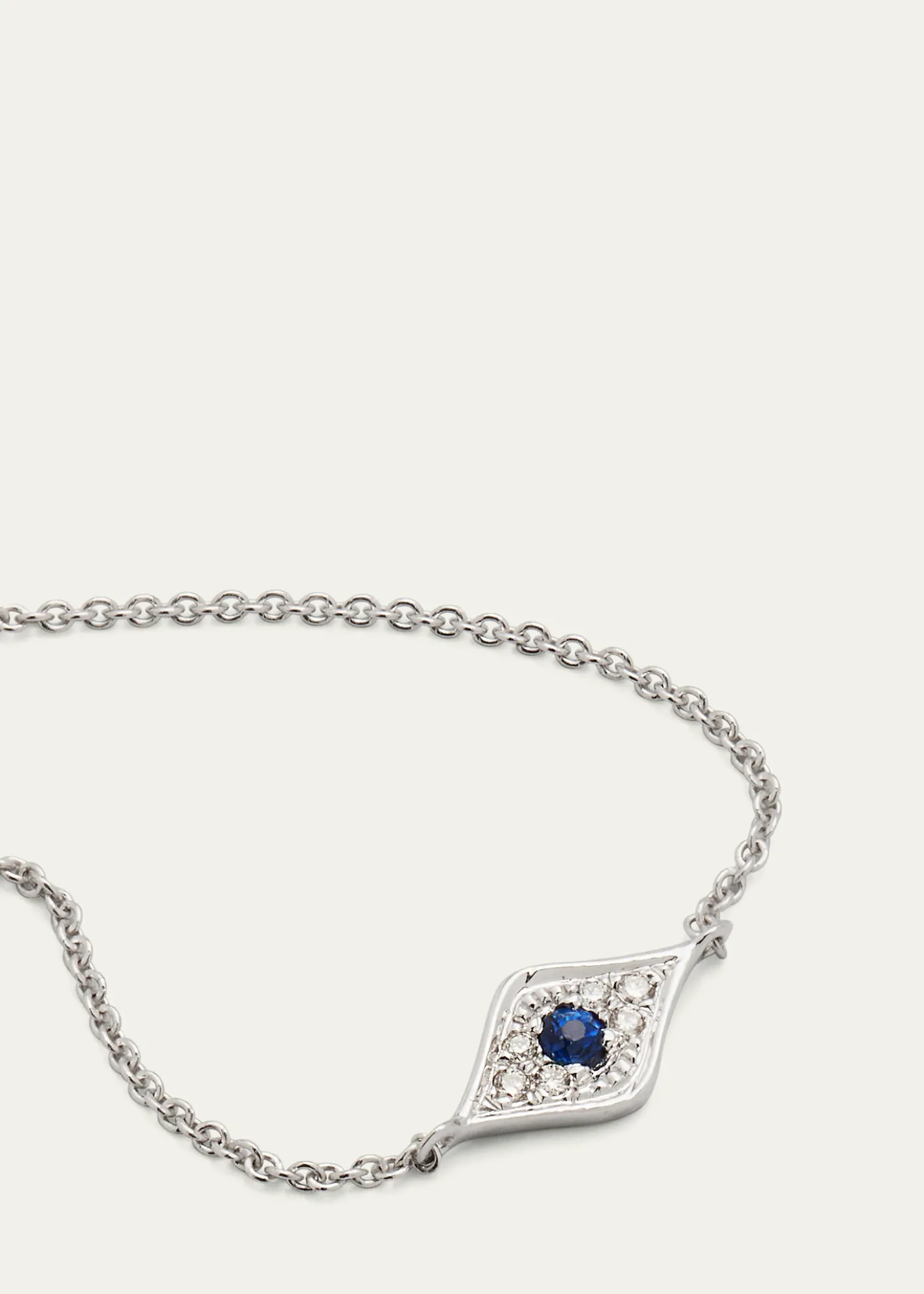 Sydney EvanMini Diamond Evil Eye Bracelet