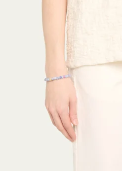 Sydney EvanSea Urchin Rondelle Bead Bracelet