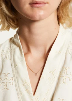 Sydney EvanDiamond Initial Pendant Necklace
