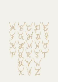 Sydney EvanDiamond Initial Pendant Necklace