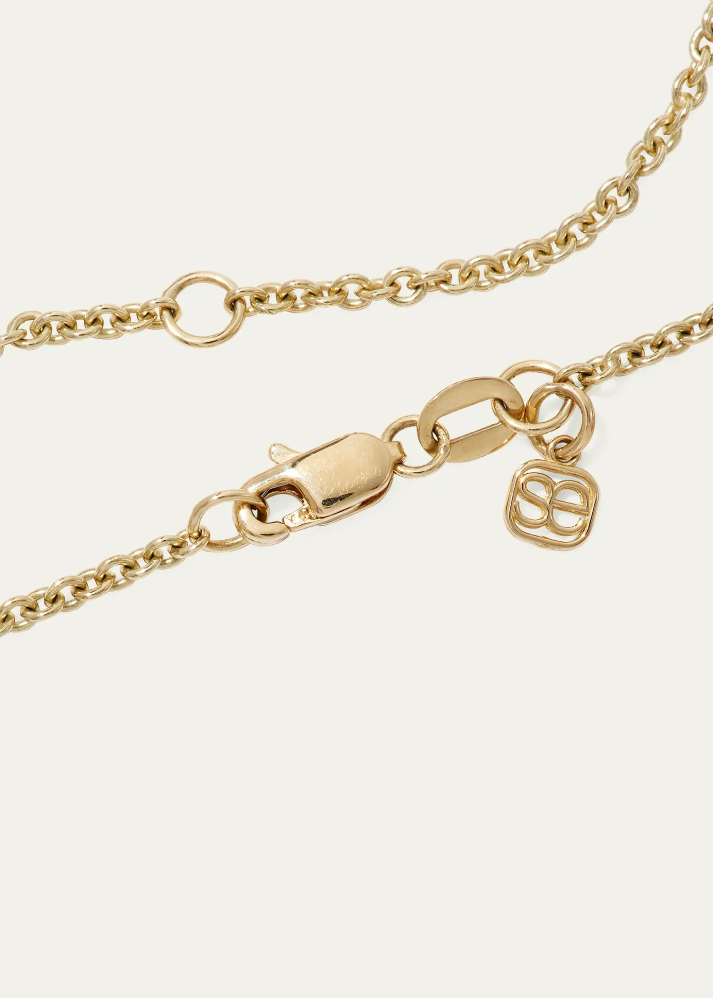 Sydney Evan14k Diamond Love Script Necklace, Multi Gold