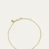 Sydney Evan14K Gold Diamond Paw Bracelet