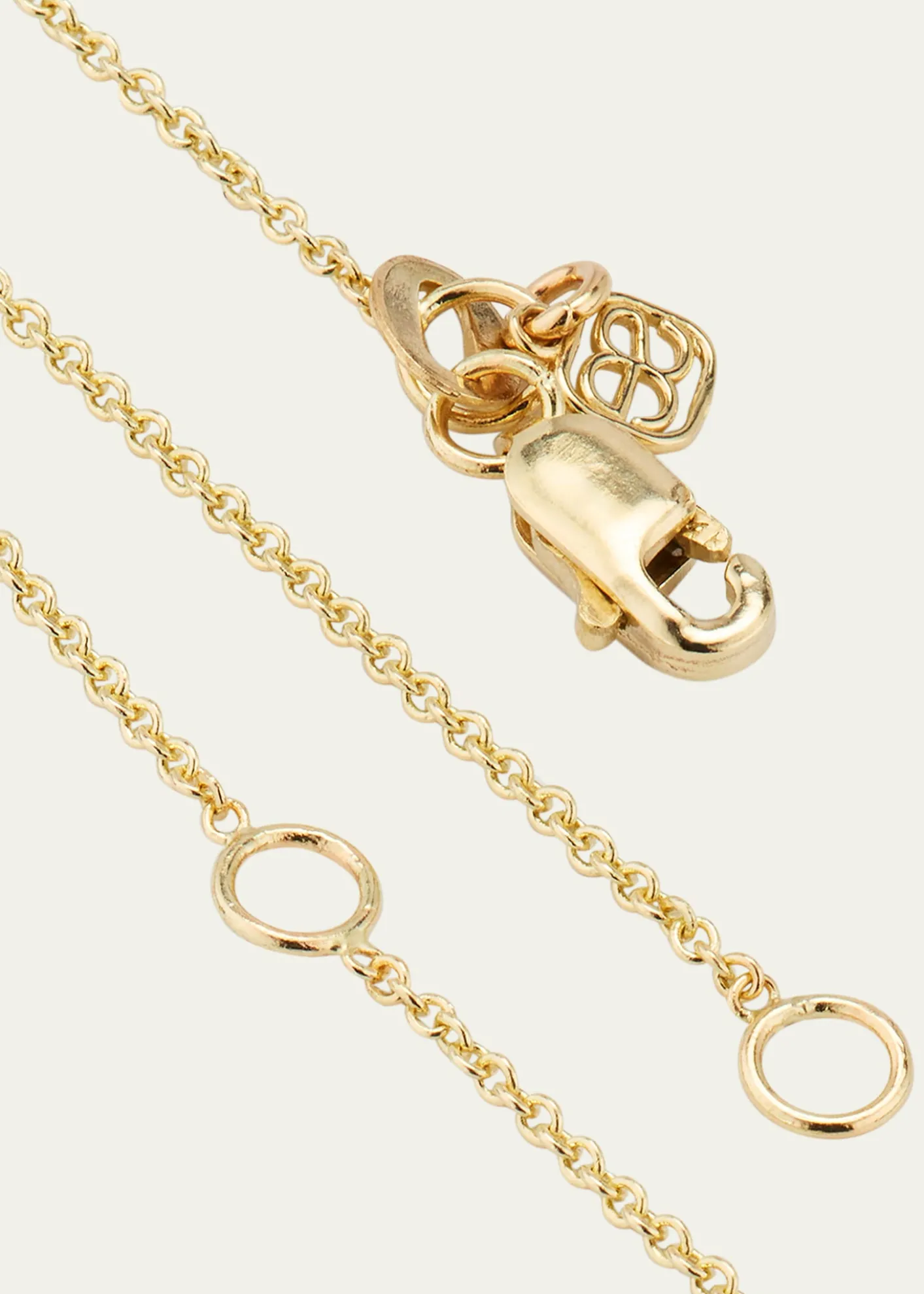 Sydney Evan14K Pure Block Initial Necklace