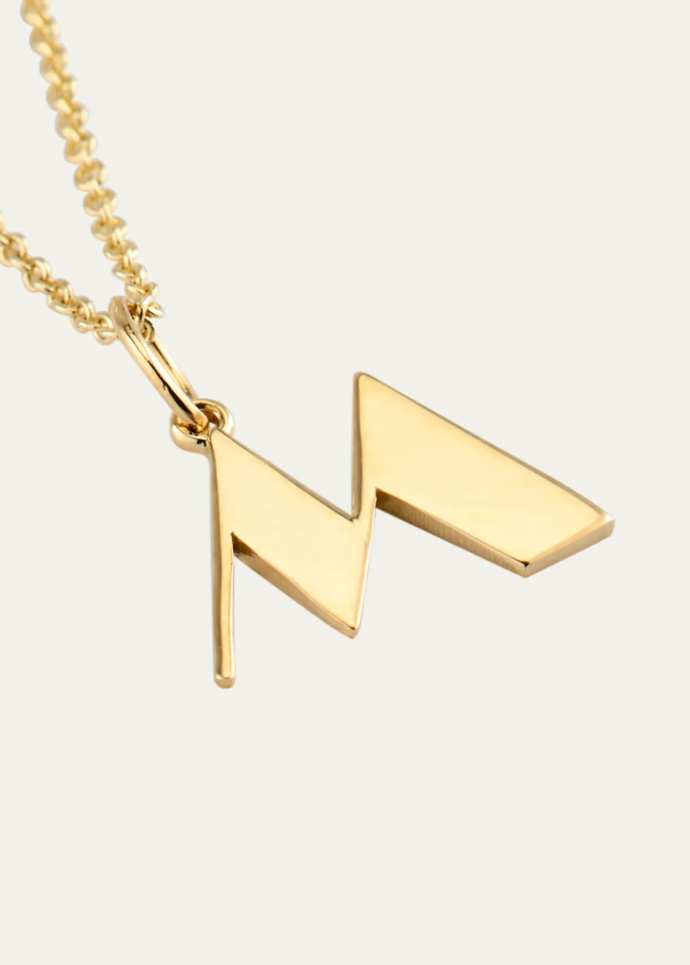 Sydney Evan14K Pure Block Initial Necklace