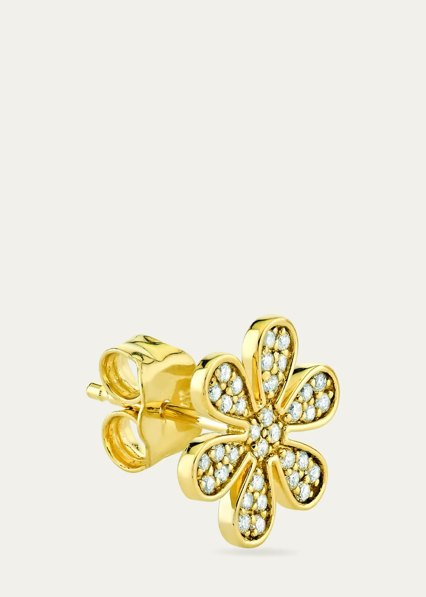 Sydney EvanMini Pave Daisy Stud Earrings