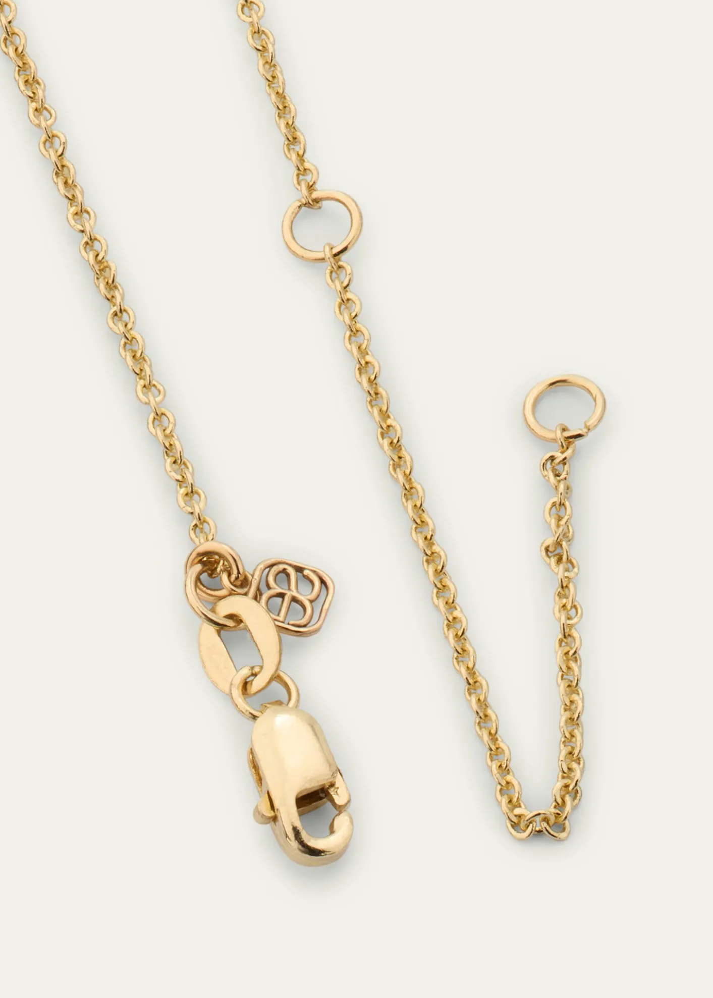 Sydney EvanProtection Key Charm on Cable Chain Necklace