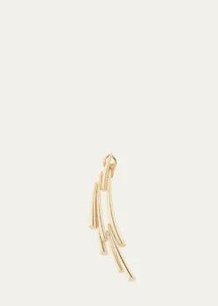 TABAYER18K Yellow Gold Sheaf Drop Earring, Single