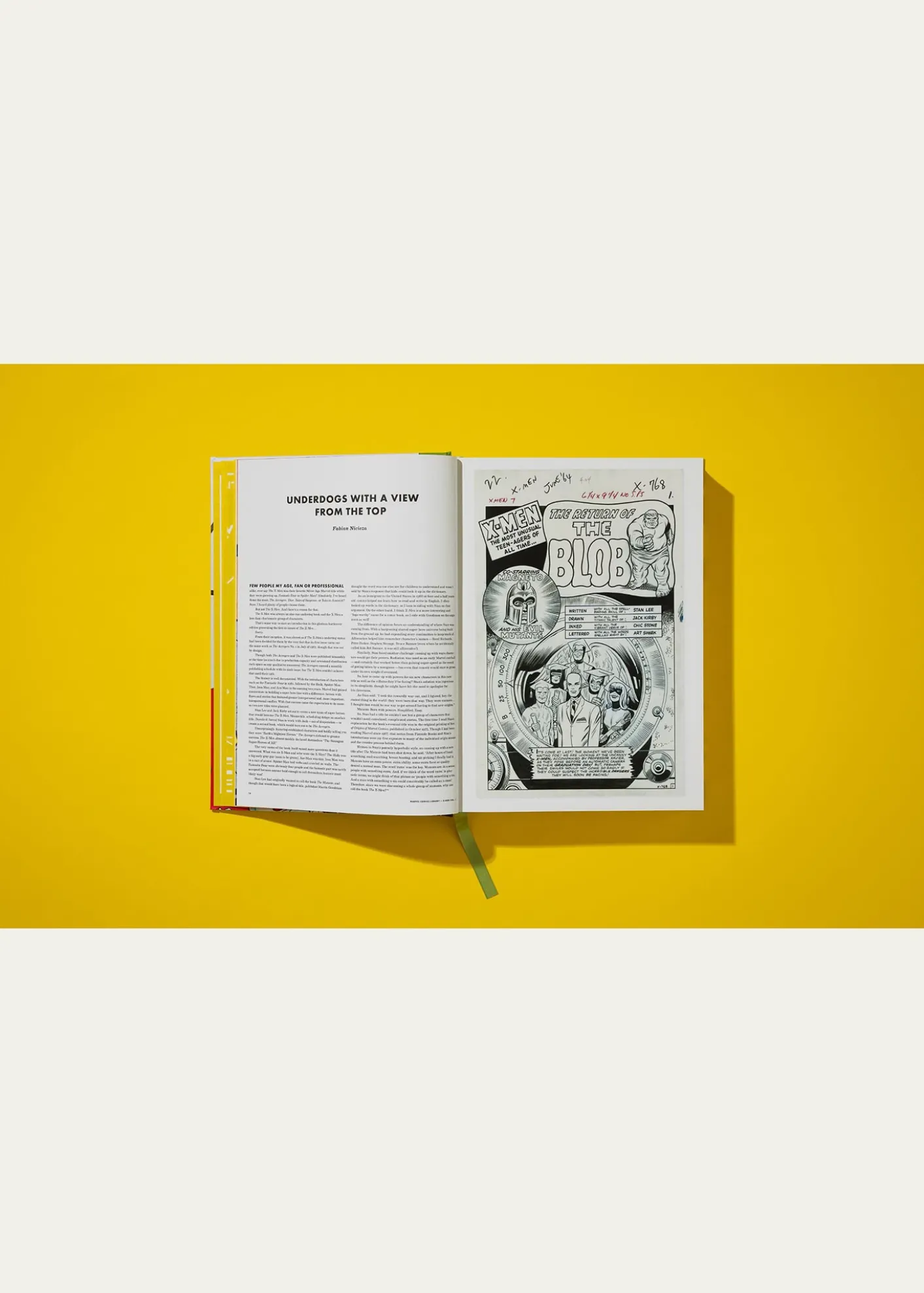 TASCHEN"Marvel Comics Library. X-Men. Vol. 1. 1963-1966" Book by Fabian Nicieza & Chris Claremont