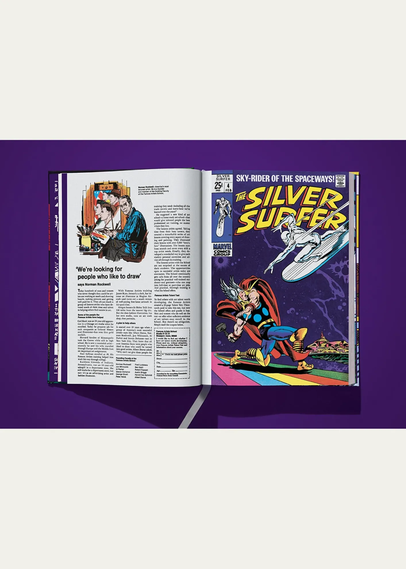 TASCHEN"Marvel Comics Library: Silver Surfer 1968-1970" Book