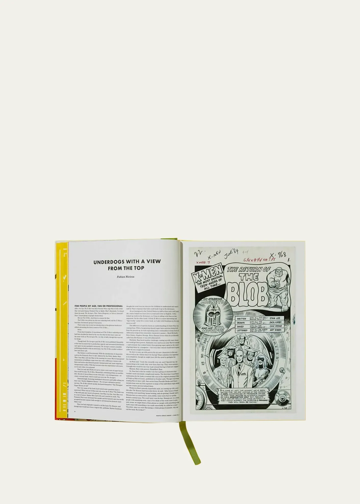 TASCHEN"Marvel X Men 1963-1966" Hardcover Book, Vol 1