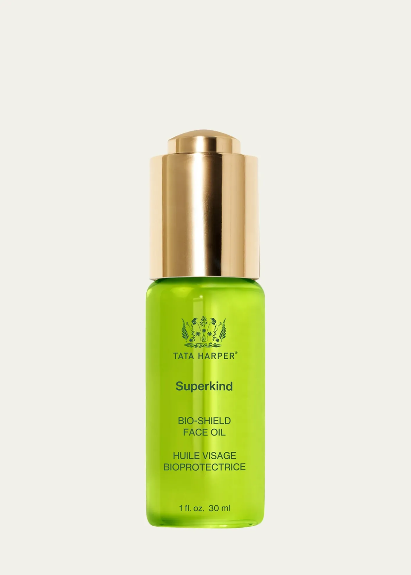 Tata HarperSuperkind Bio-Shield Face Oil, 1 oz.