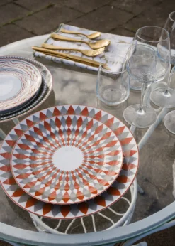 The LinoArmonia Dessert Plates, Set of 4