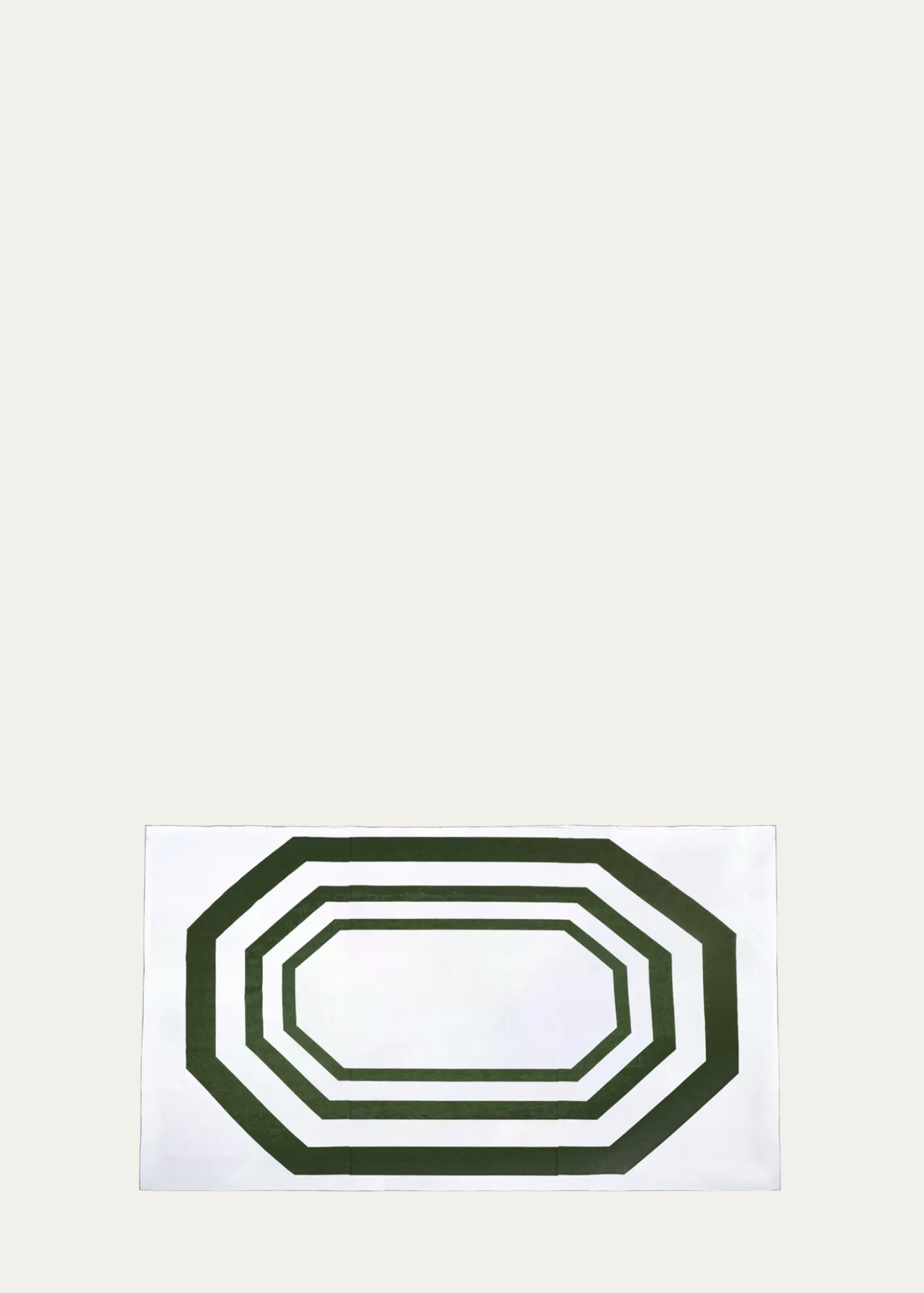 The LinoEssential Green Tablecloth, 71" x 125"