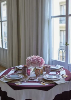The LinoEssential Red Tablecloth, 71