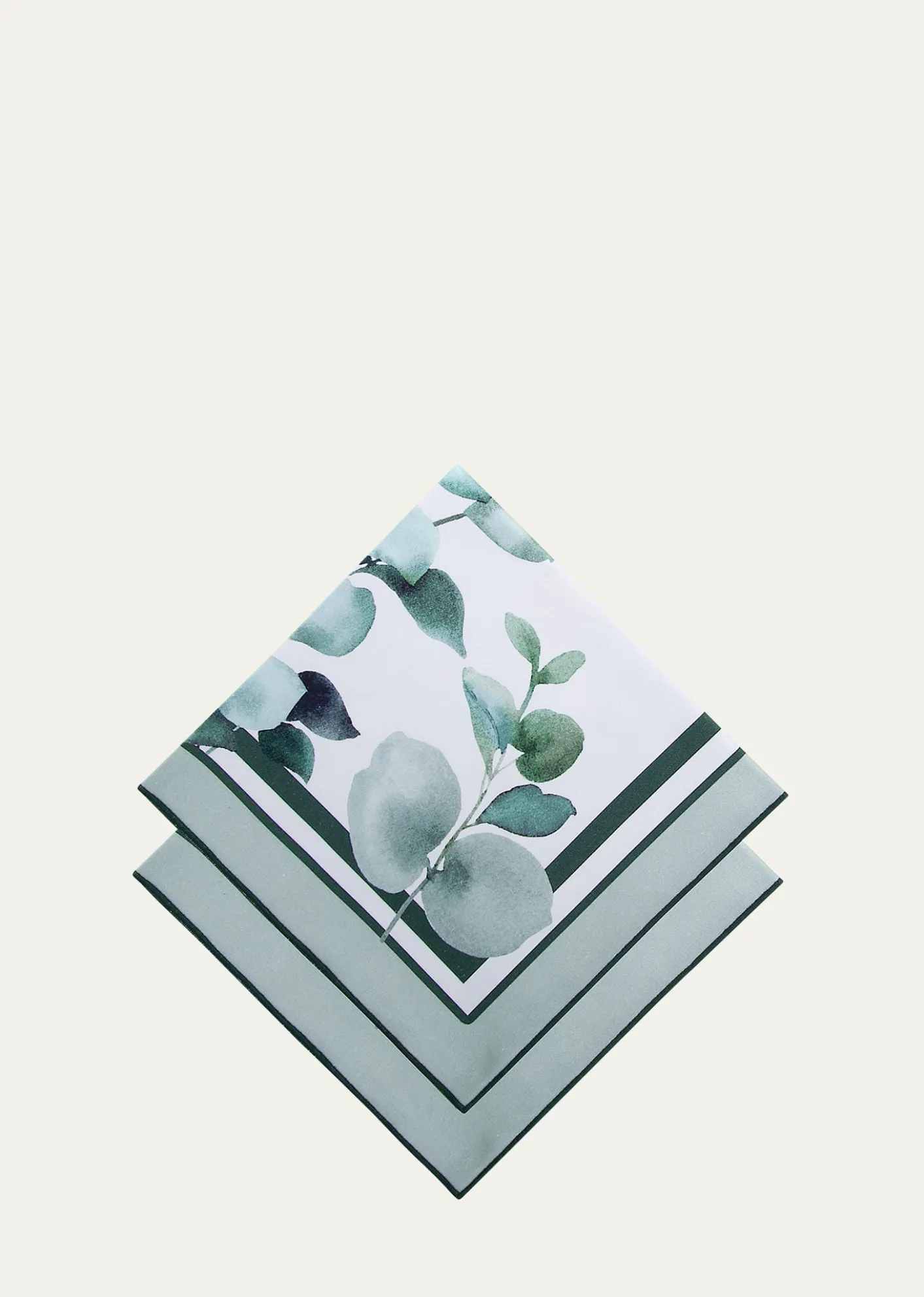 The LinoEucalyptus 20" Napkins, Set of 2