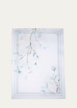 The LinoJapan Aqua Tablecloth, 71" x 144"