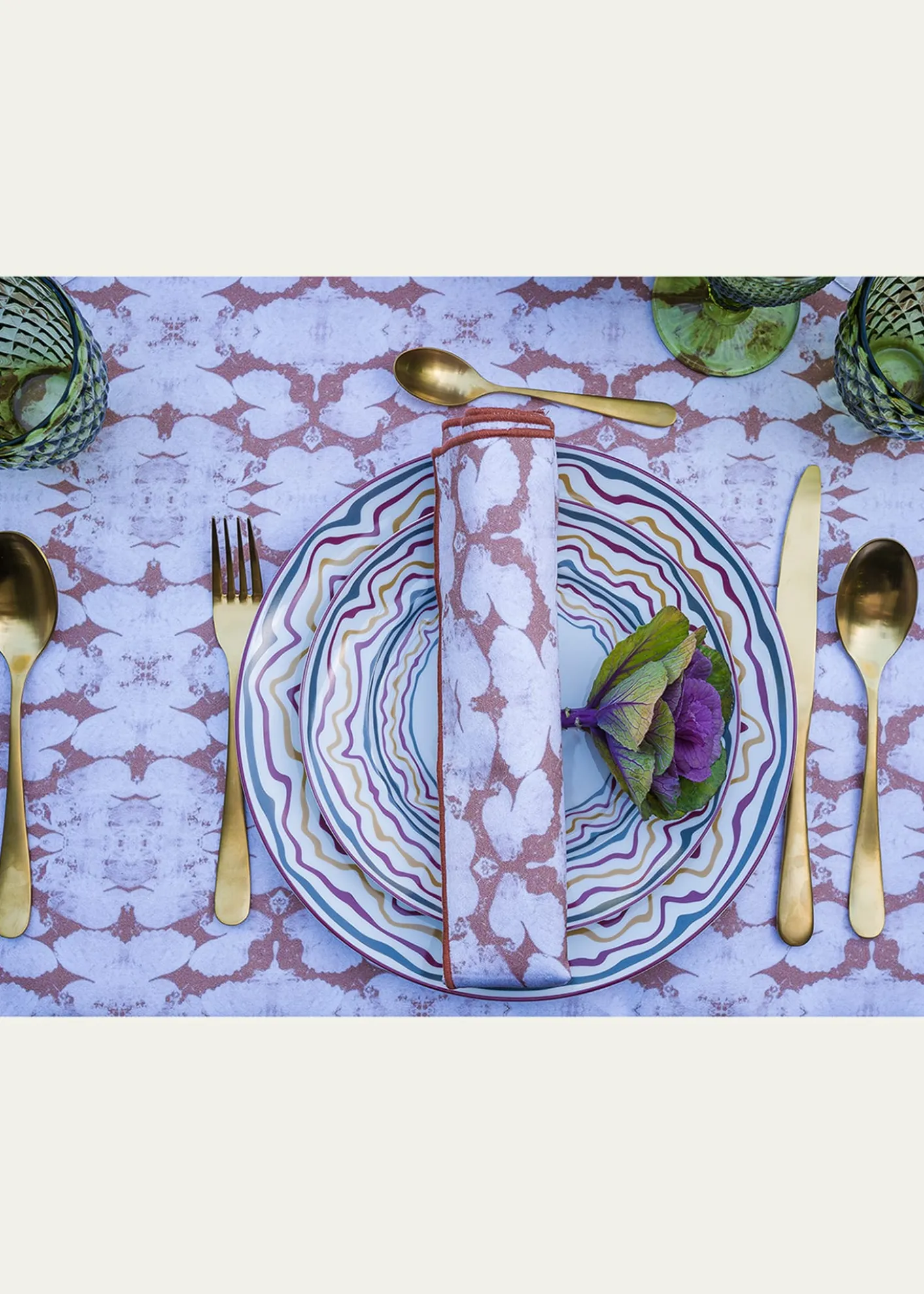 The LinoLio Dessert Plates, Set of 4