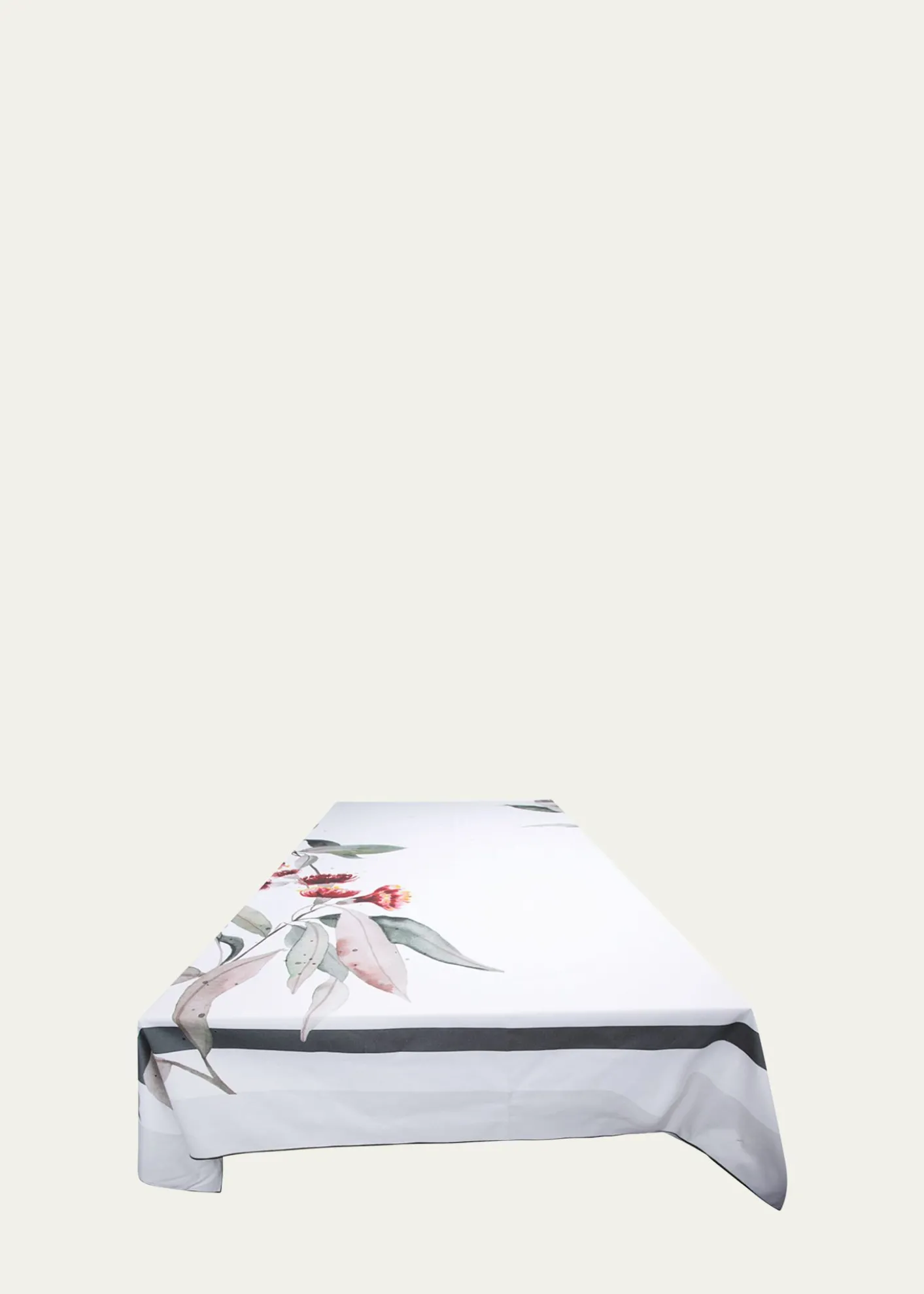The LinoPrincess Eucalyptus Tablecloth, 71" x 144"