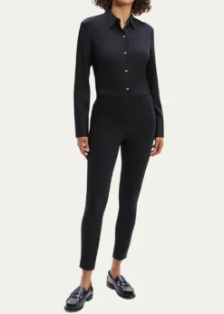 TheoryAdbelle Core Scuba High-Waist Ankle Leggings