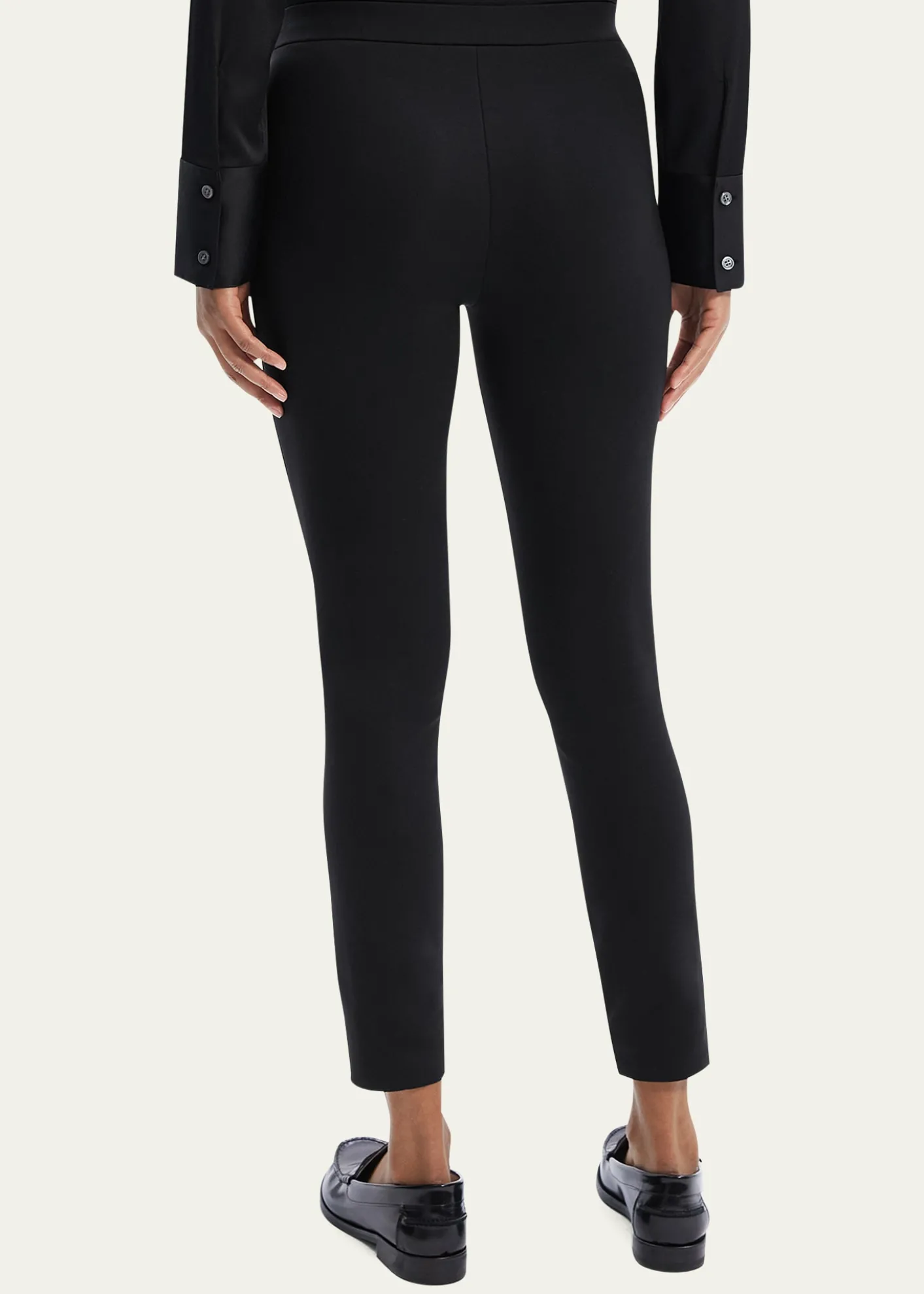 TheoryAdbelle Core Scuba High-Waist Ankle Leggings