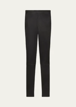 TheoryAdbelle High-Waist Leather Leggings
