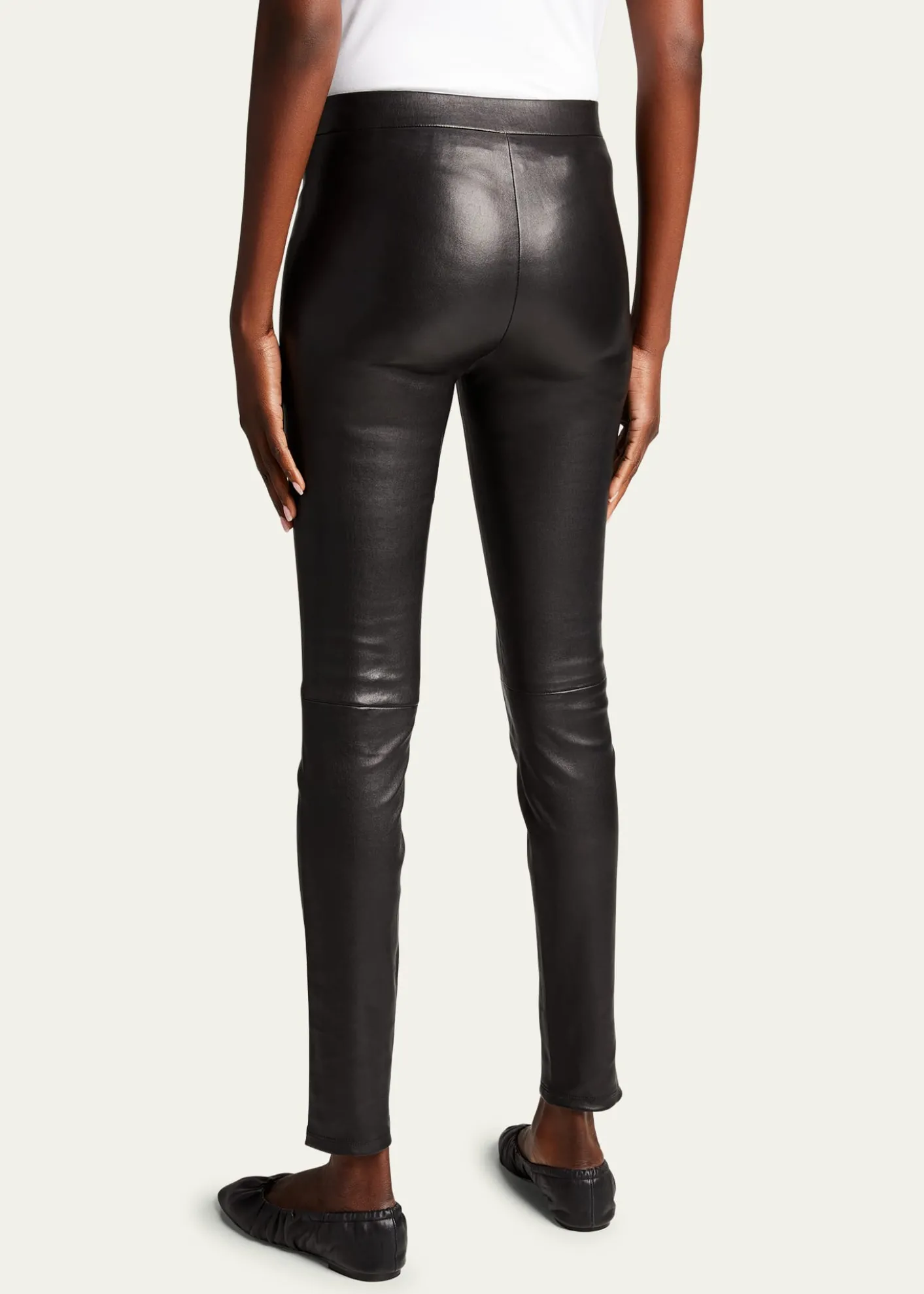 TheoryAdbelle Skinny Leather Leggings