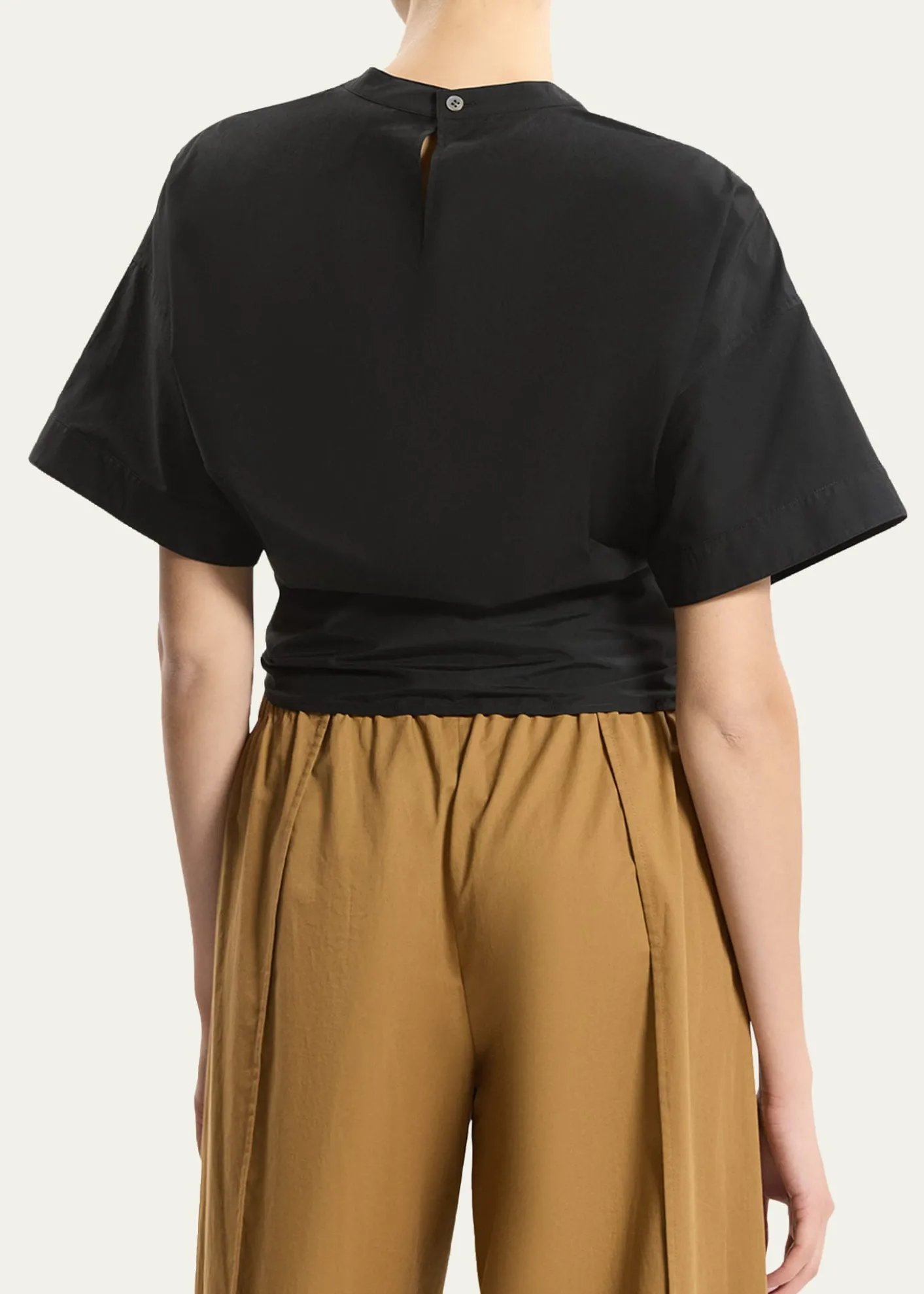 TheoryBoxy Tie-Front Top