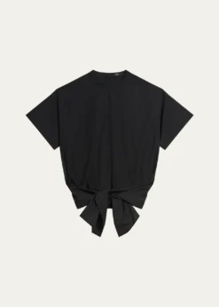 TheoryBoxy Tie-Front Top