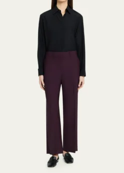 TheoryClassic Straight-Leg Pants